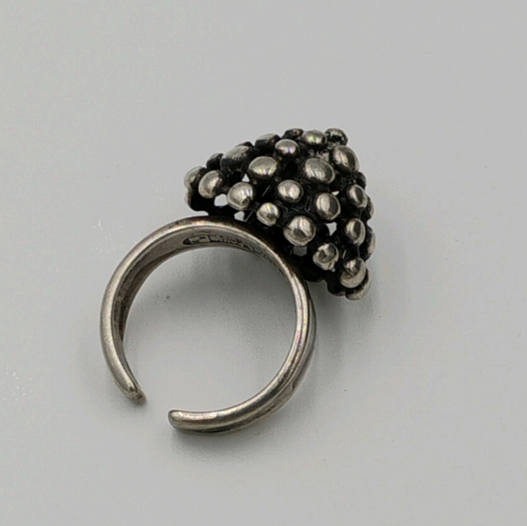 Studio Else & Paul Hughes Sterling Silver Ring Norway Norwegian Size 8